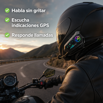 Intercomunicador ™ Y10 | Bluetooth para Casco